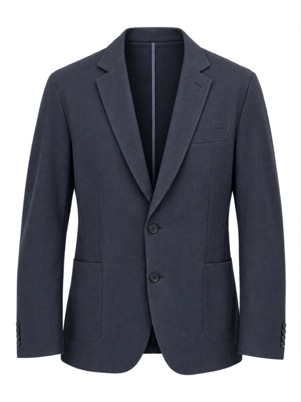 Haggar Men's Navy Two-Button Sport Coat